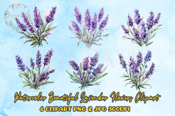 Download Watercolor Lavender Flowers Clipart - Lavender flowers clipart Collection