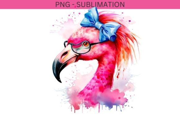 Download Tropical Pink Flamingo Digital Prints - Digital Collection