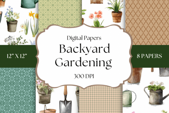 Download Backyard Gardening Digital Papers - Digital Collection